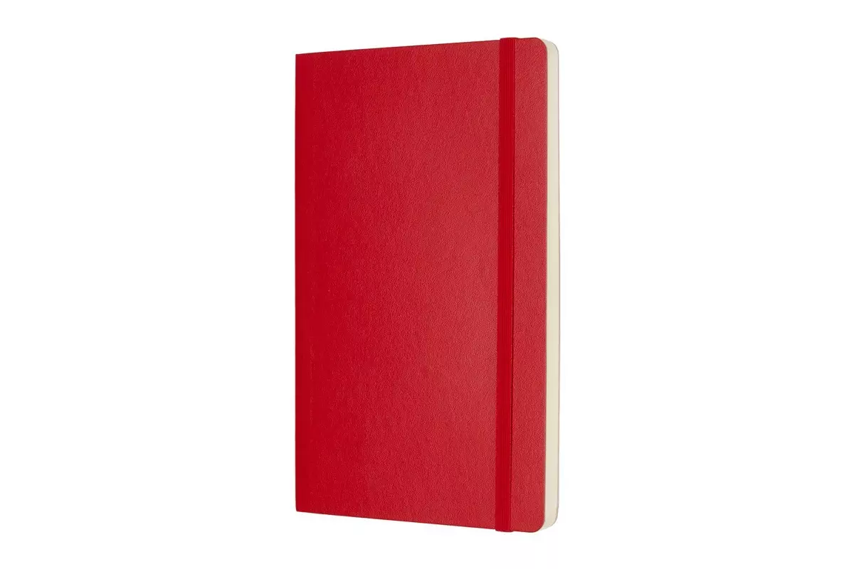 Een Moleskine Plain Soft Cover Notebook Large Scarlet Red koop je bij Moleskine.nl